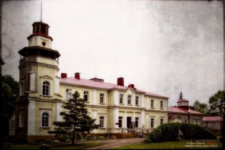 Alvydas Šalkauskas photograph “Manor of Pagryžuvys“ Lithuania, 2017.